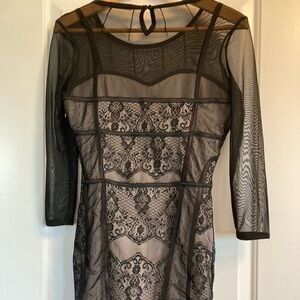 Black lace dress from Costa Blanca